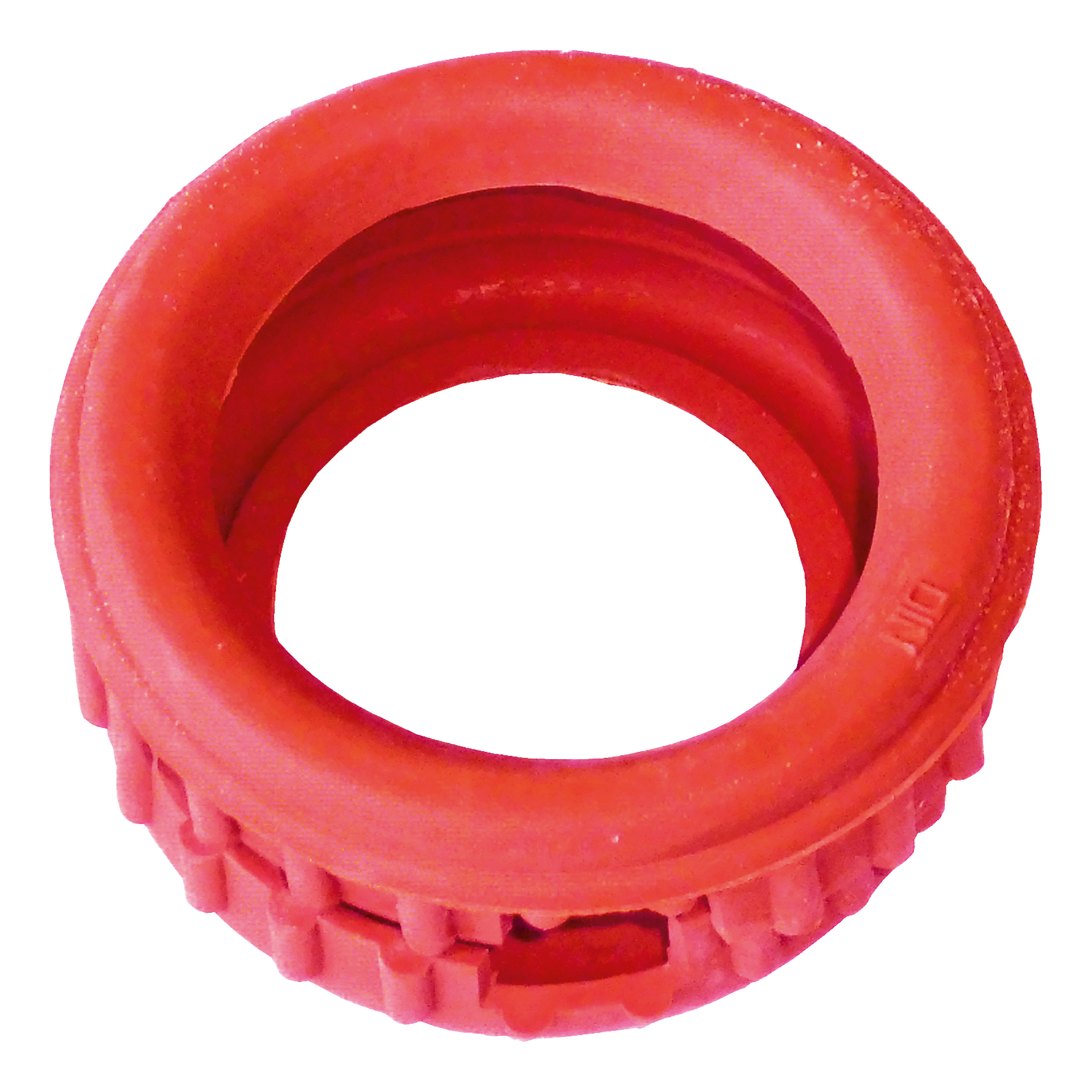 Protective rubber cap for safety gauges