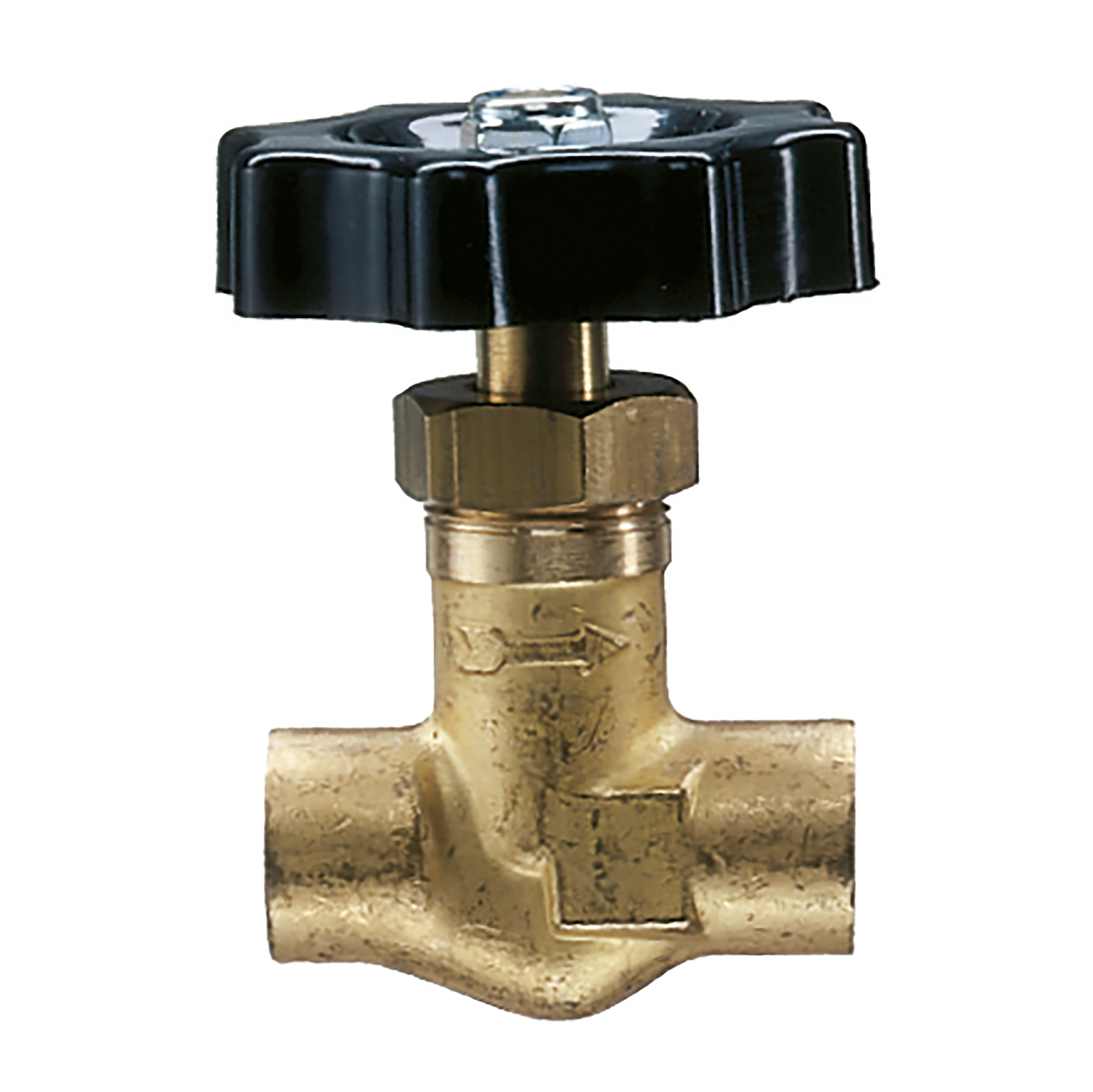 Pin control valve, straight way type, DN 4, max. operating pressure: 580 psi, i: 12 mm, connection thread: ¼ female, l: 42 mm