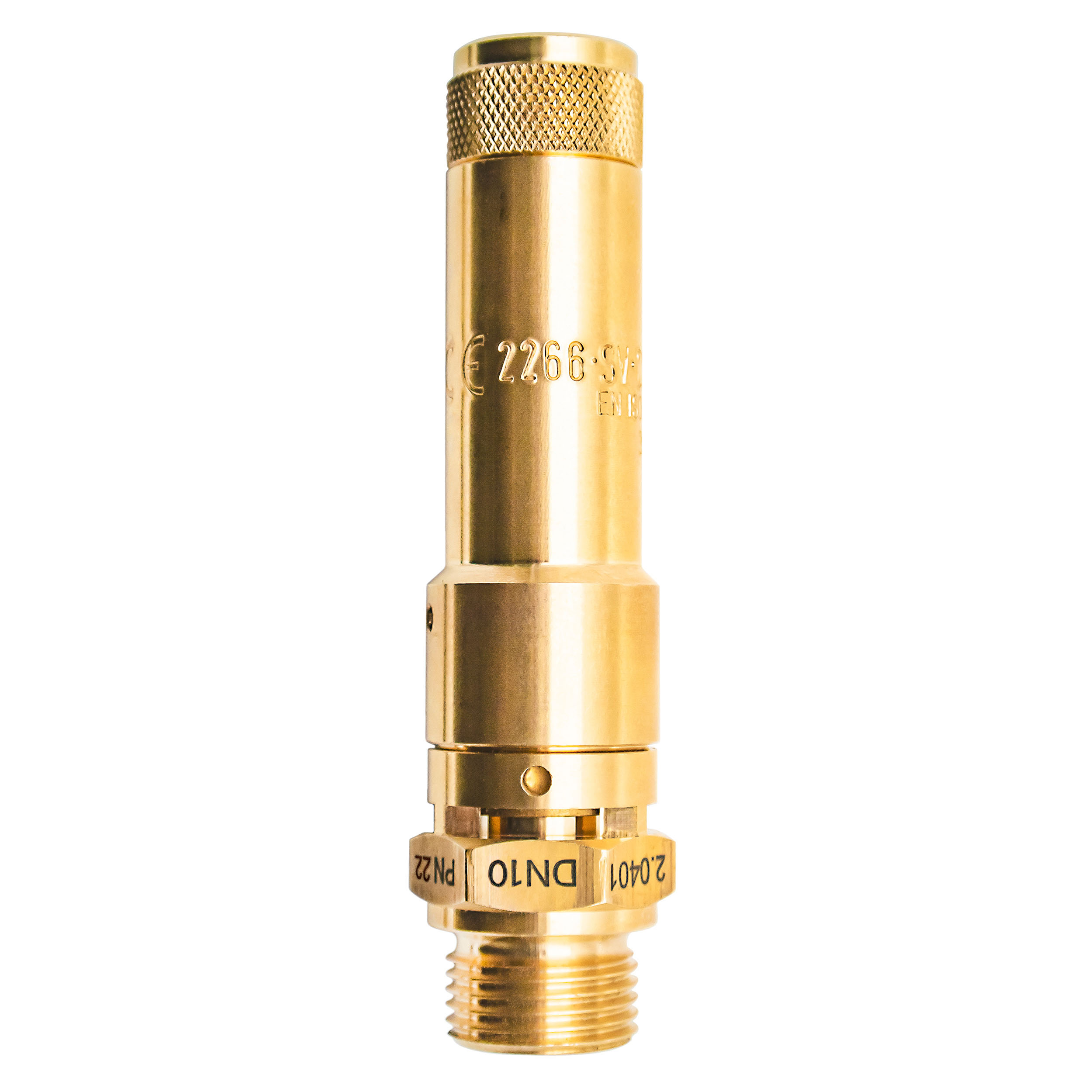 Savety valve component tested DN 10, G½, set pressure: 15.0 bar (217,5 psi)