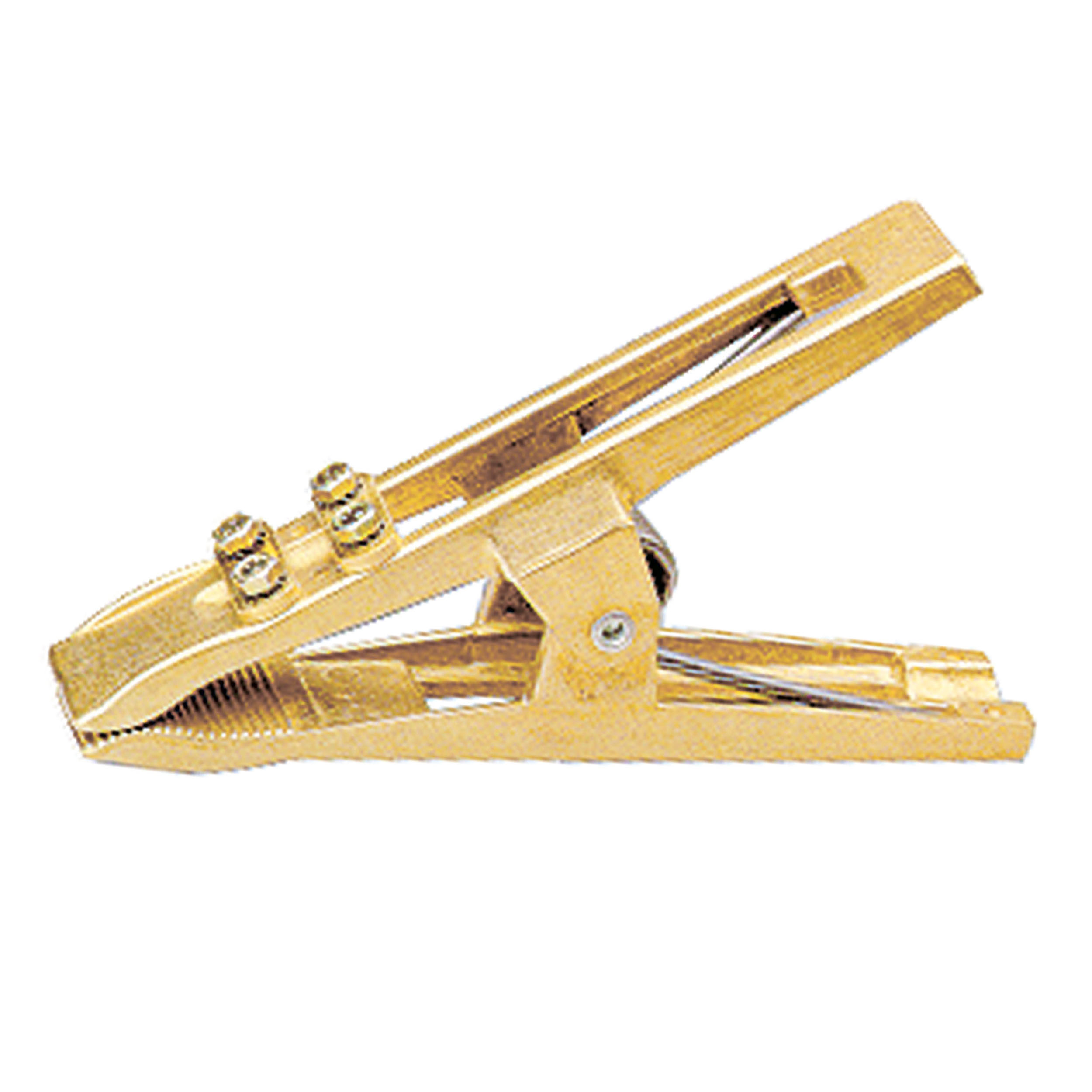 clamp, bronze, ruggedly and solid, cast brass, 200A