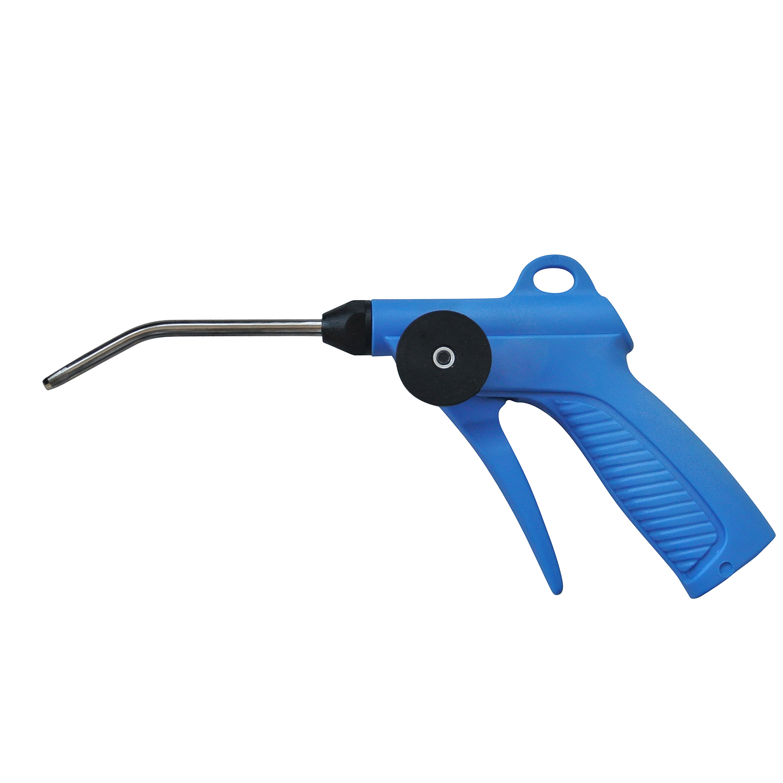 Blow gun, polyamide, blue, MOP 145 psi/10 bar, extension nozzle: hole-Ø2.3 mm, length: 110 mm; thread G¼ female, magnetic holder
