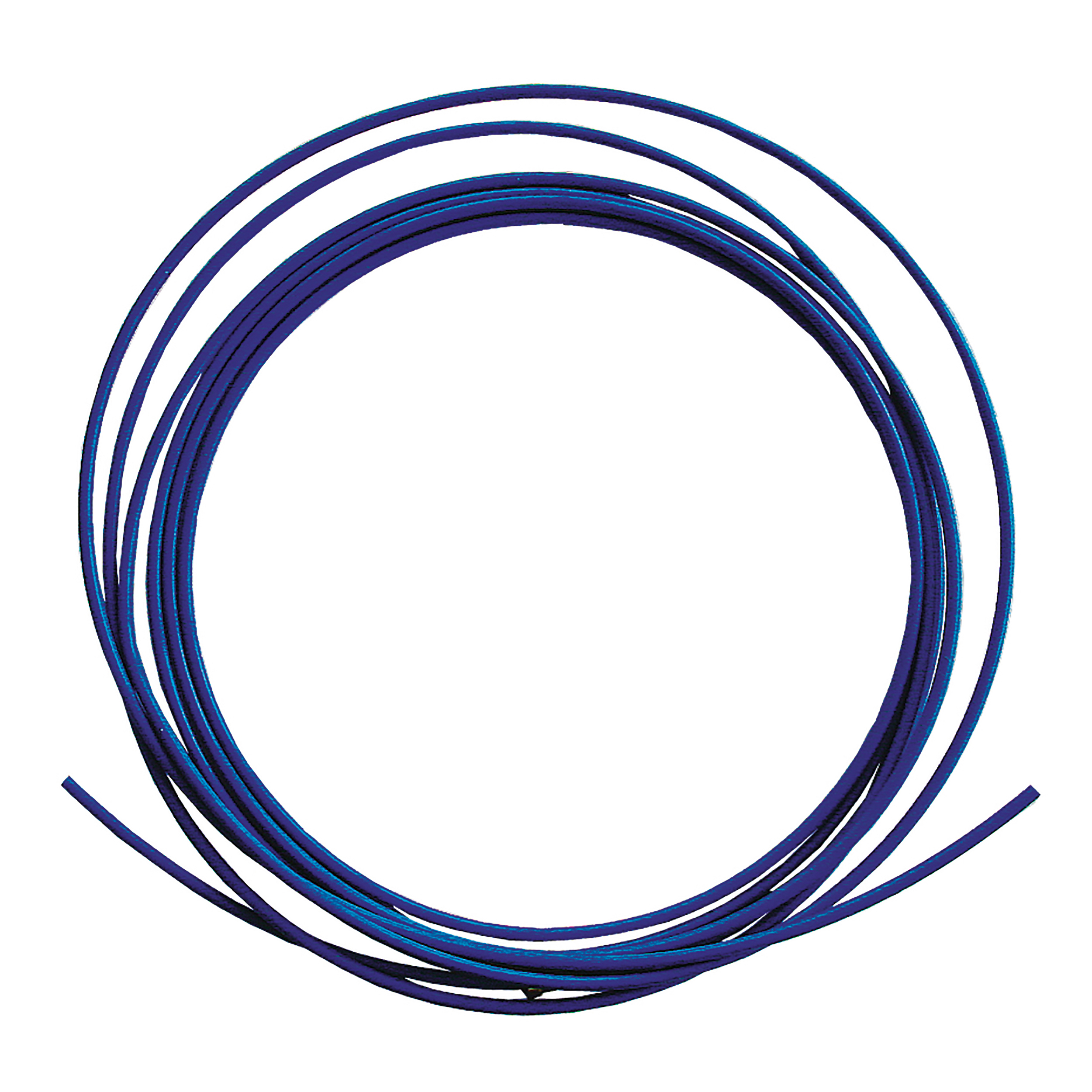 Teflonseele, blau 1,5*4,0 mm, Länge 3,50 m
