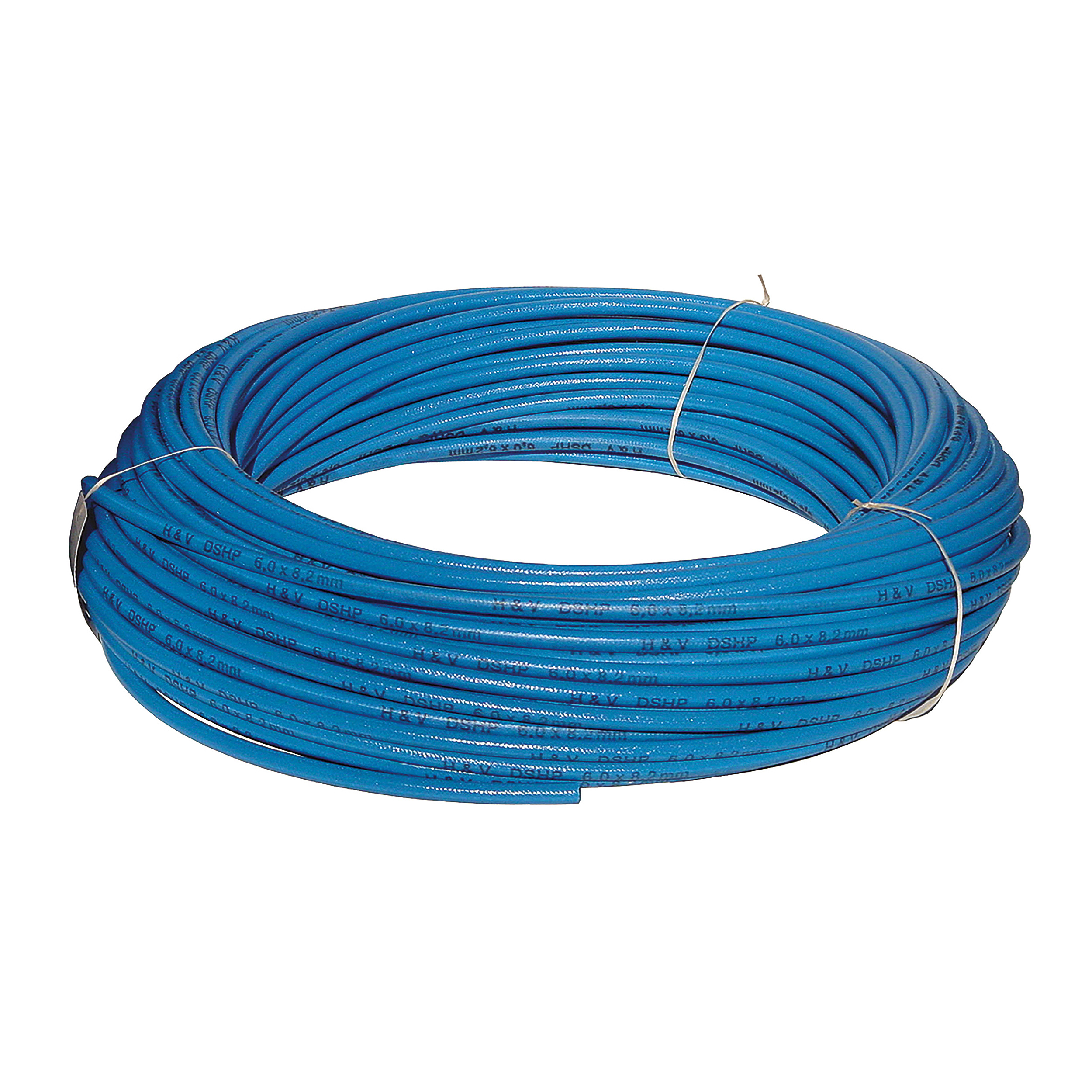 Special pneumatic hose, DN × s: Ø6 × 1.1 mm, operating pressure (air) at 20 °C: 551 psi, minimum bending radius: 60 mm, L: 50 m