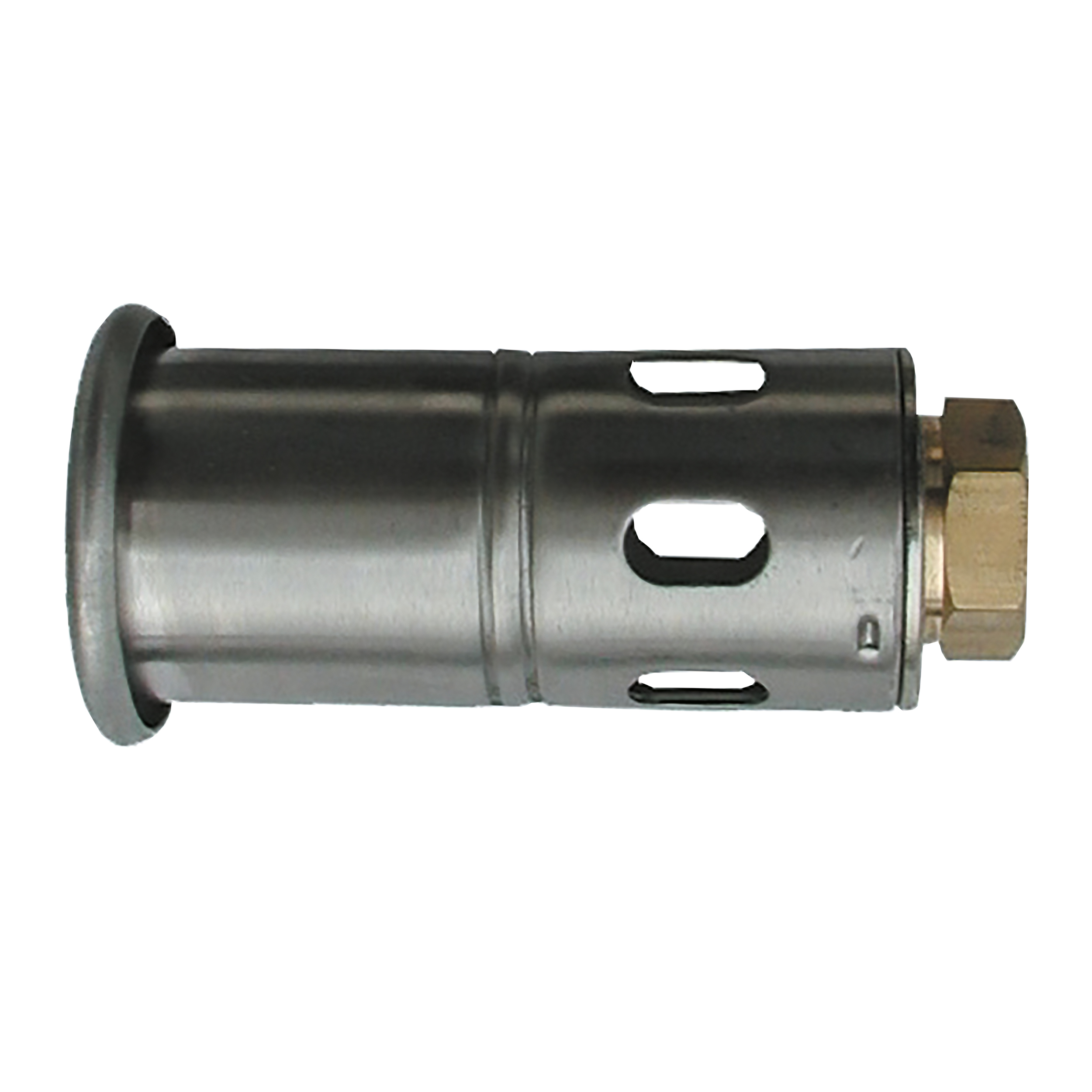 Burner head, Ø35, stainless steel, connection thread: M20 × 1 female, practical support is necessary