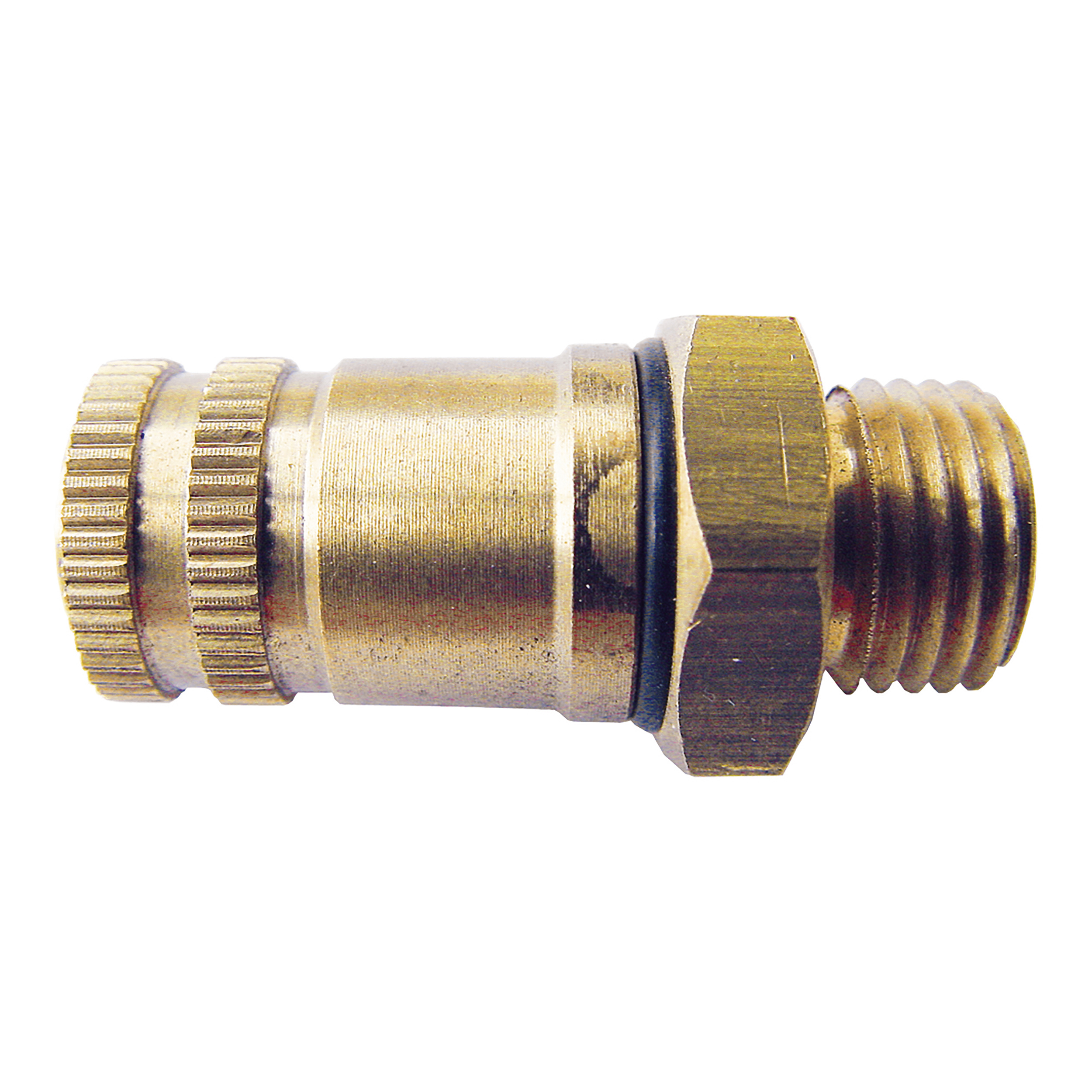 Spray adapter for spray guns, complete, nozzle included: Ø0.7 mm, with spin insert, material: brass