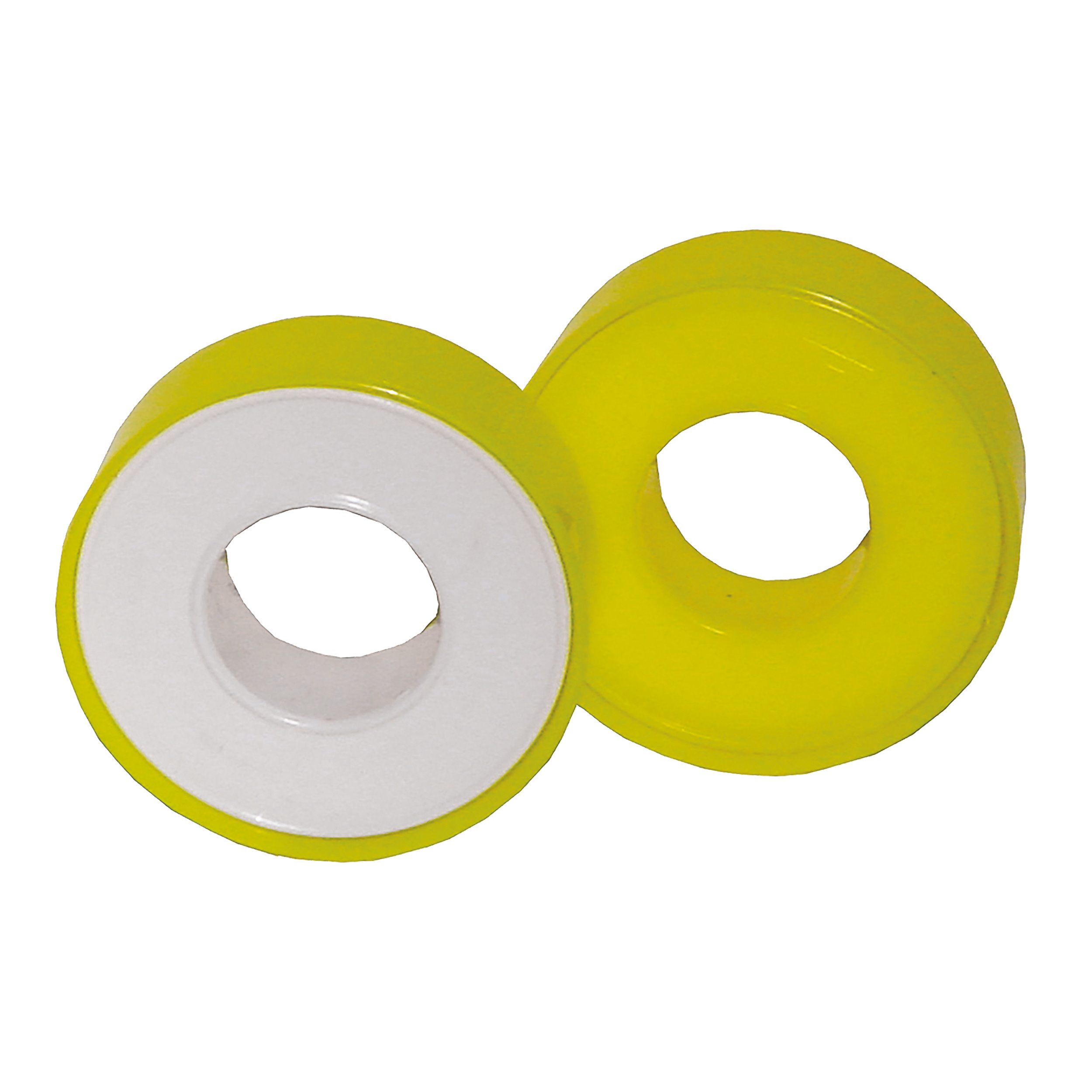 Teflon tape, fine thread FRp, teflon share: 60 g/m², length: 12 m, strength: 0.10 mm, width: 12 mm, Trange: -20 °C to +125 °C