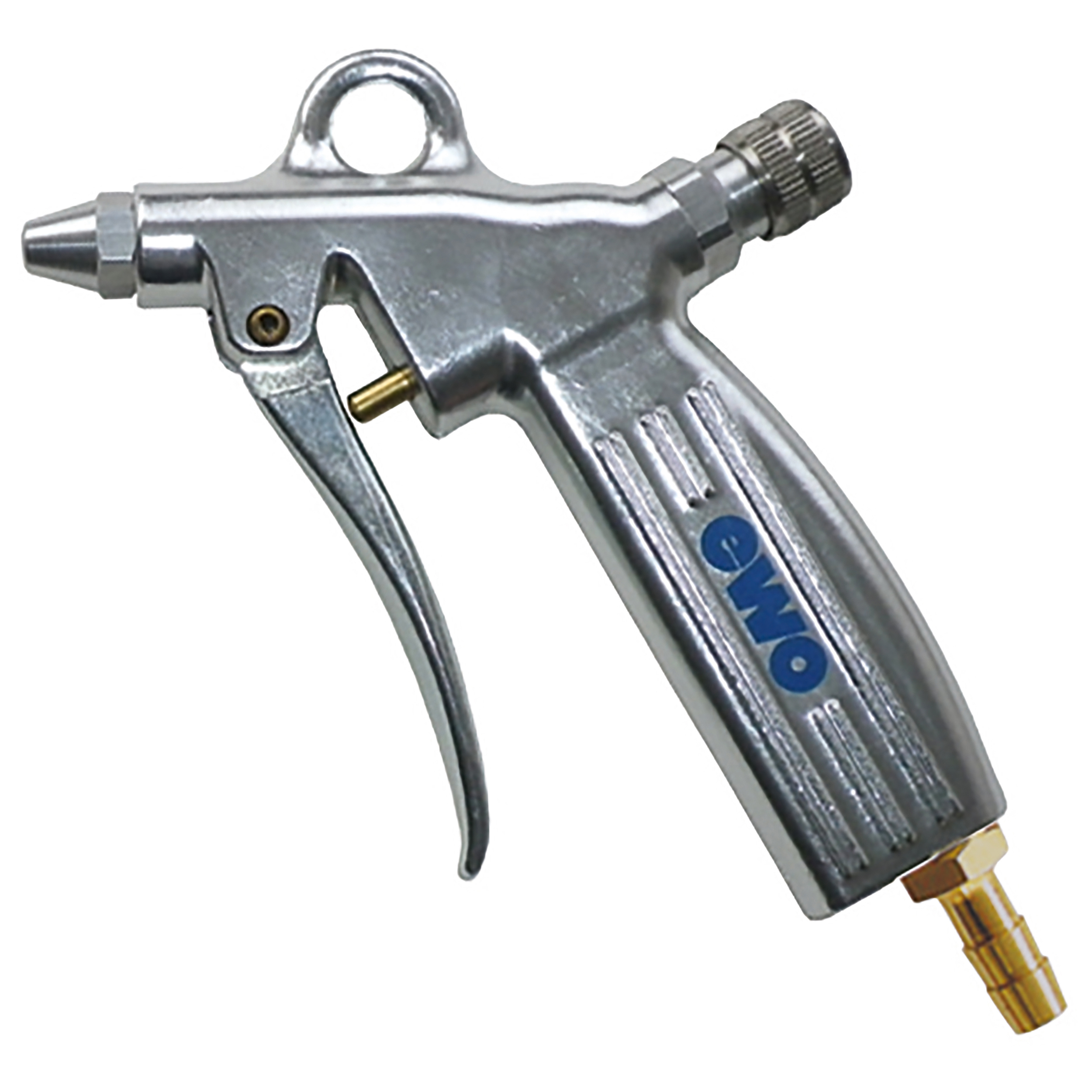 Blow gun blowcontrol, adj., forged alu., noz. Ø 1.5 mm