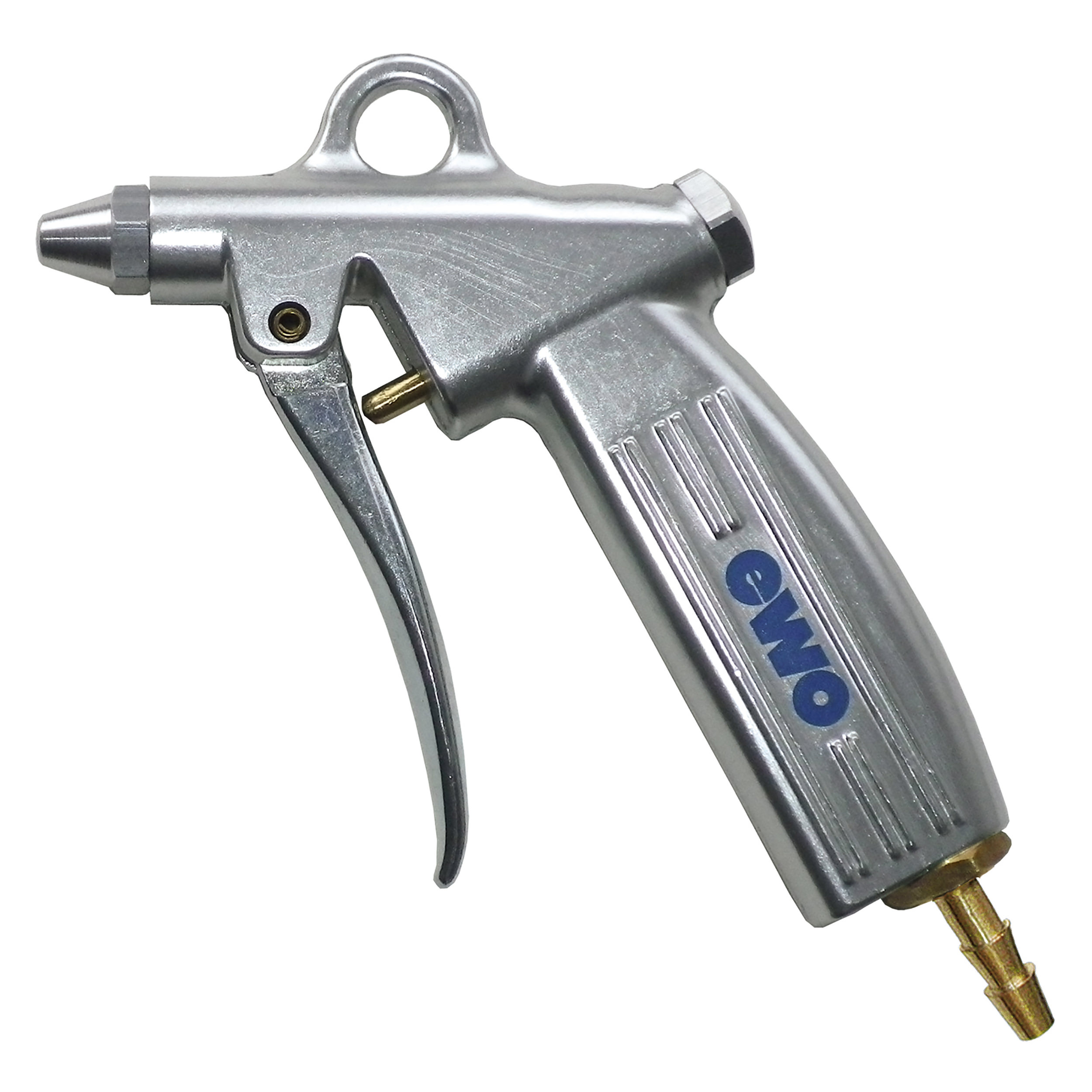 Blow gun, forged alu., standard nozzle (metal type, alu) Ø 1.5 mm